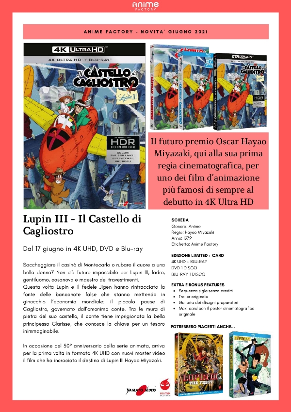 Lupin III - Il Castello di Cagliostro Lupin III - Il Castello di Cagliostro